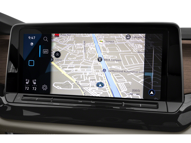 The VW Atlas GPS system