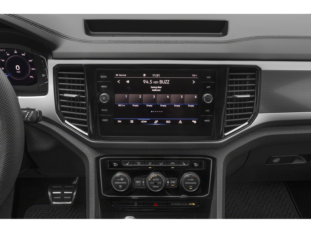 2023 Volkswagen Atlas 3.6L V6 SEL R-Line Black