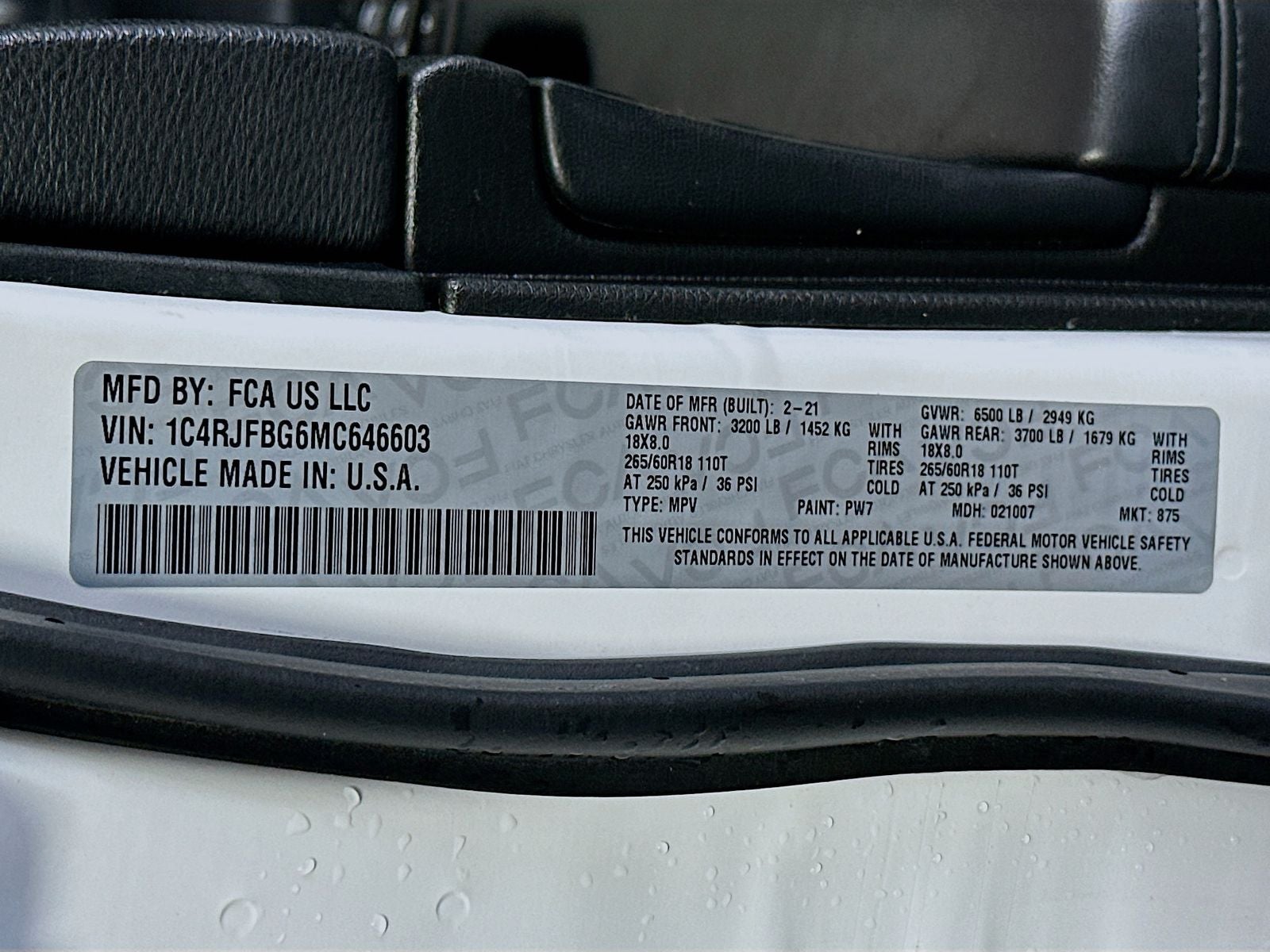 2021 Jeep Grand Cherokee Limited 4x4