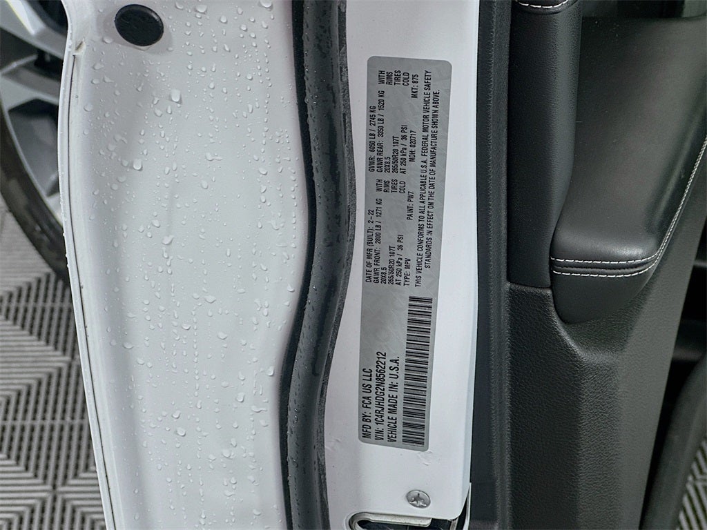 2022 Jeep Grand Cherokee Overland 4x4