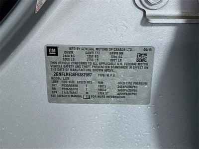 2015 Chevrolet Equinox LTZ