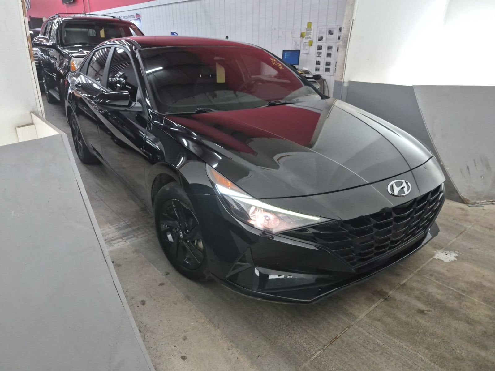 2023 Hyundai Elantra Hybrid Blue