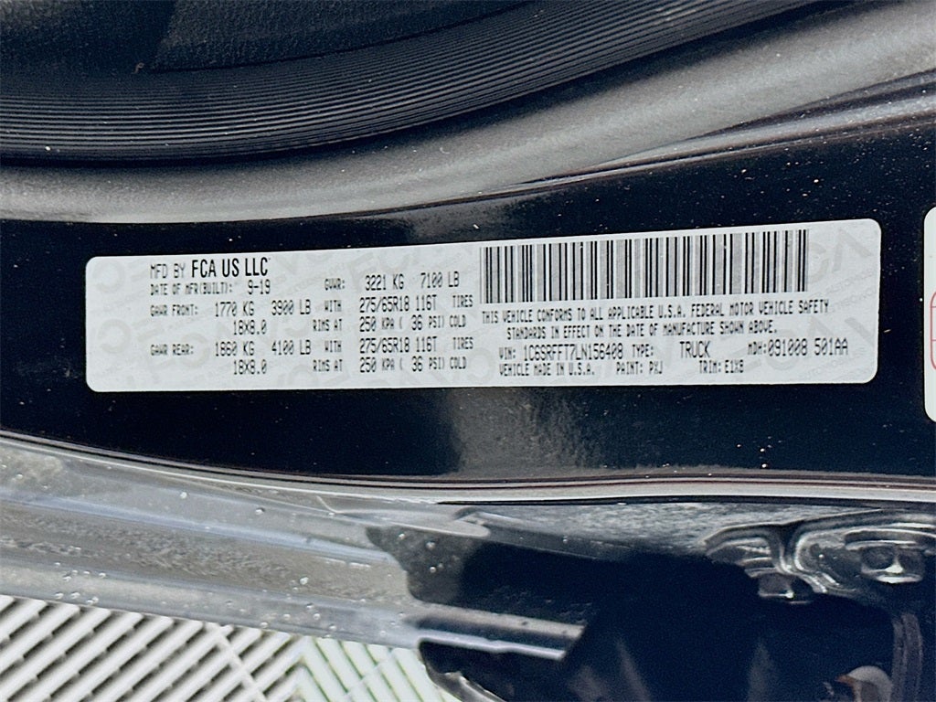 2020 RAM 1500 Big Horn/Lone Star