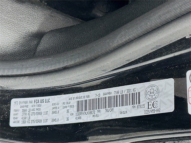 2020 RAM 1500 Limited