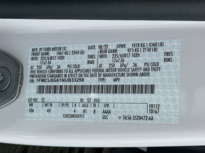 2022 Ford Escape SE