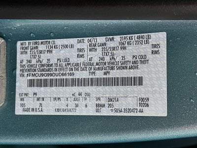 2013 Ford Escape SE