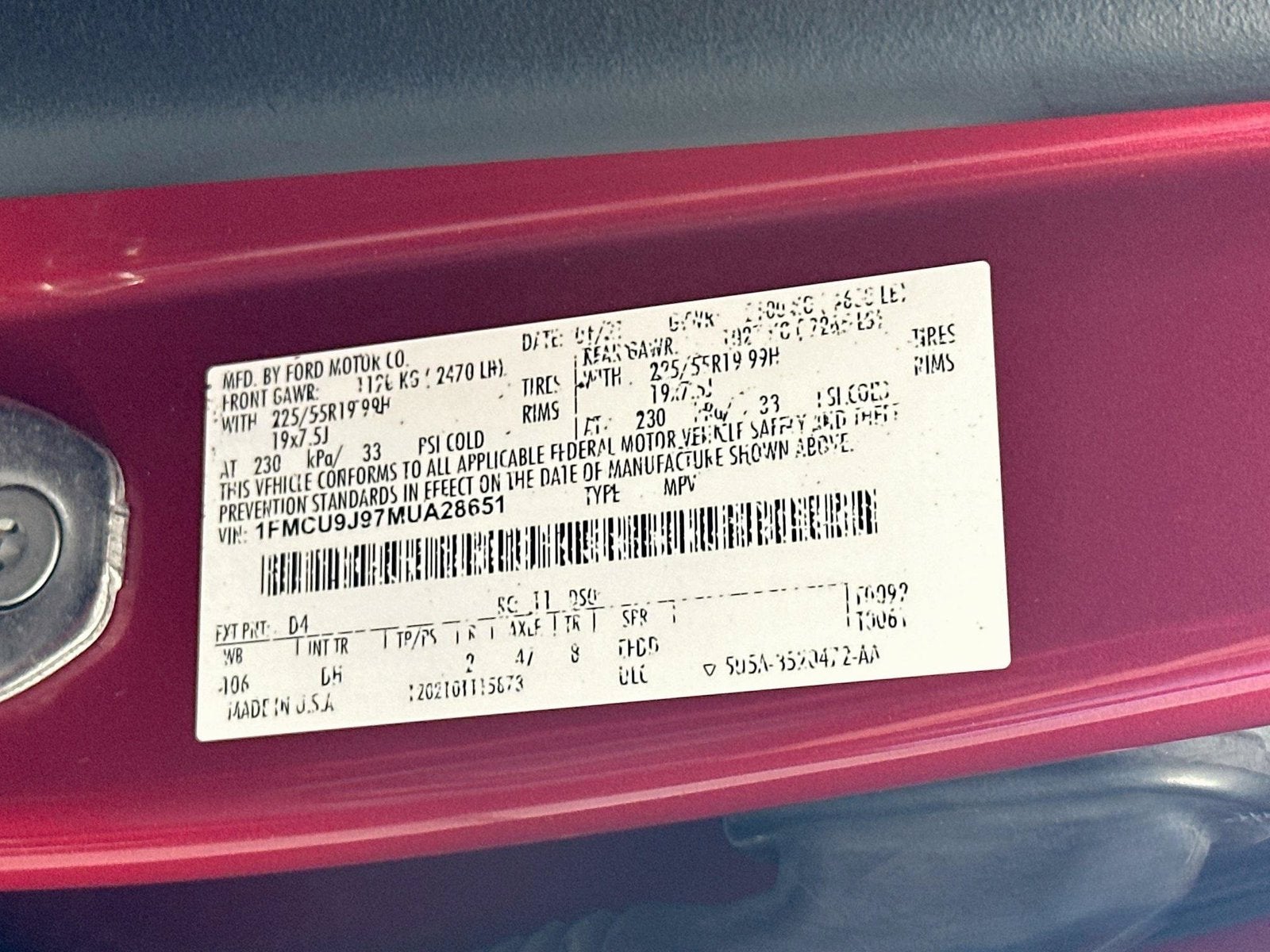 2021 Ford Escape Titanium