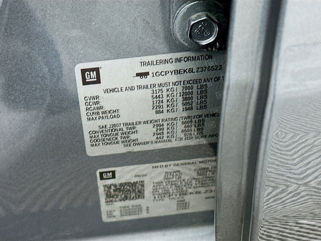 2020 Chevrolet Silverado 1500 Custom