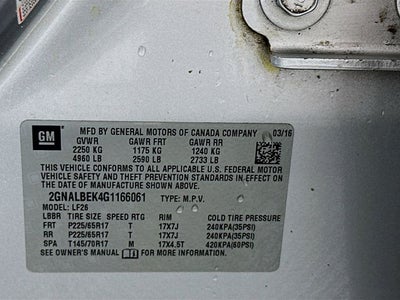 2016 Chevrolet Equinox LS