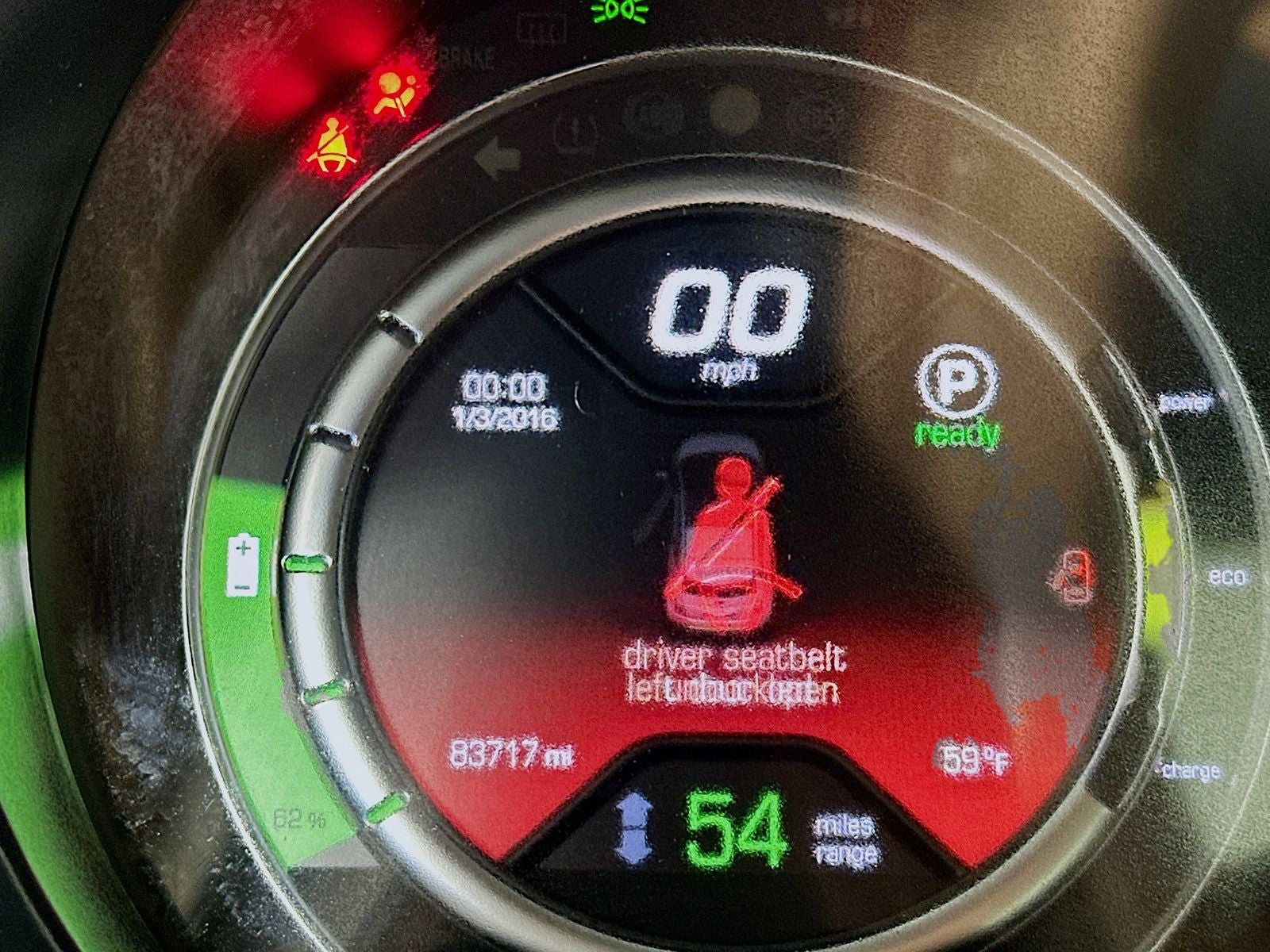 2017 FIAT 500e Battery Electric