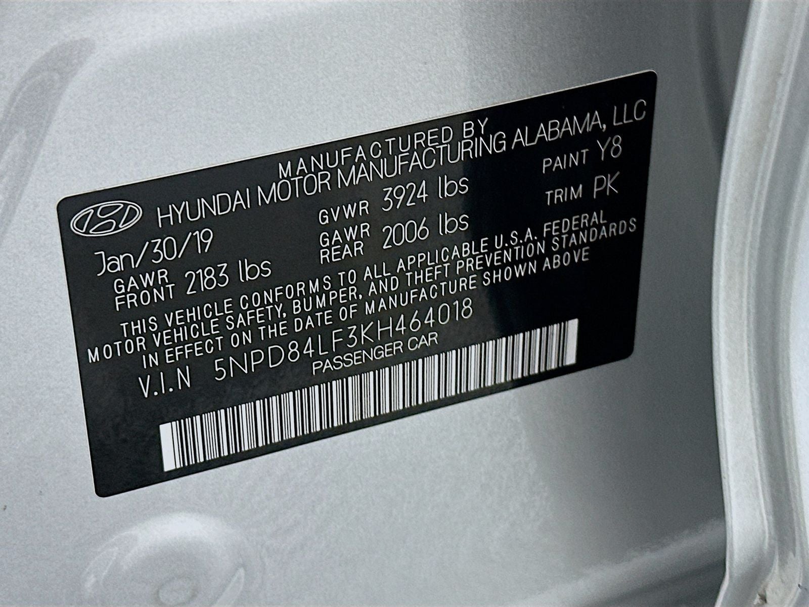 2019 Hyundai Elantra SEL