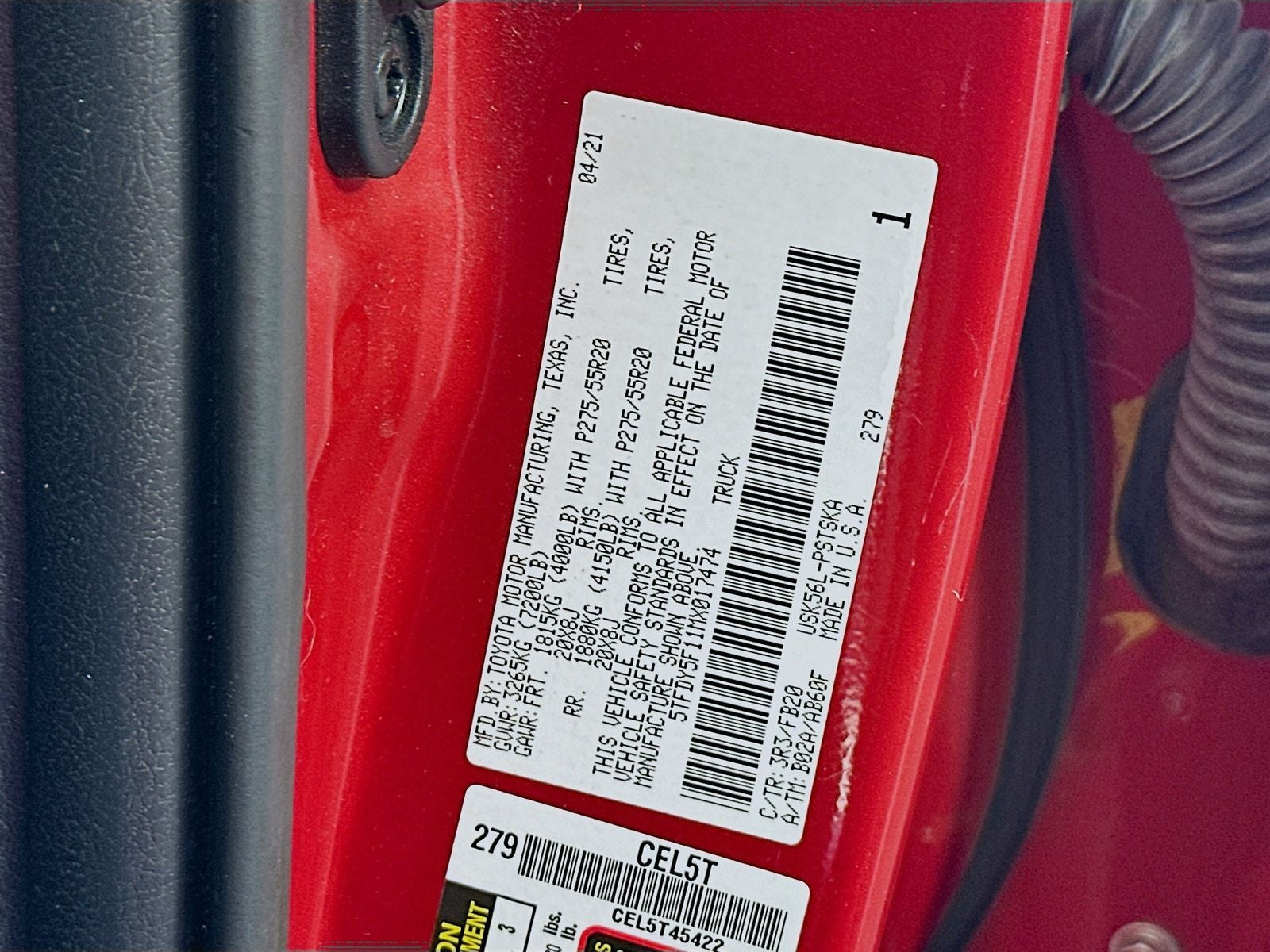 2021 Toyota Tundra SR5