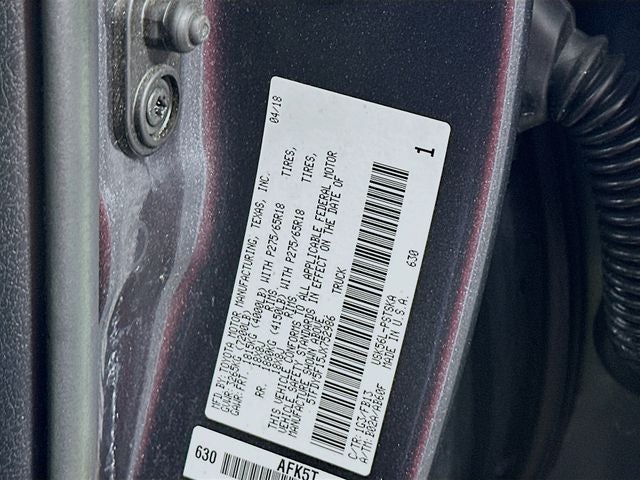 2018 Toyota Tundra SR5