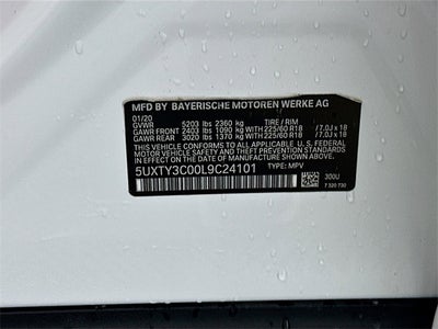 2020 BMW X3 sDrive30i