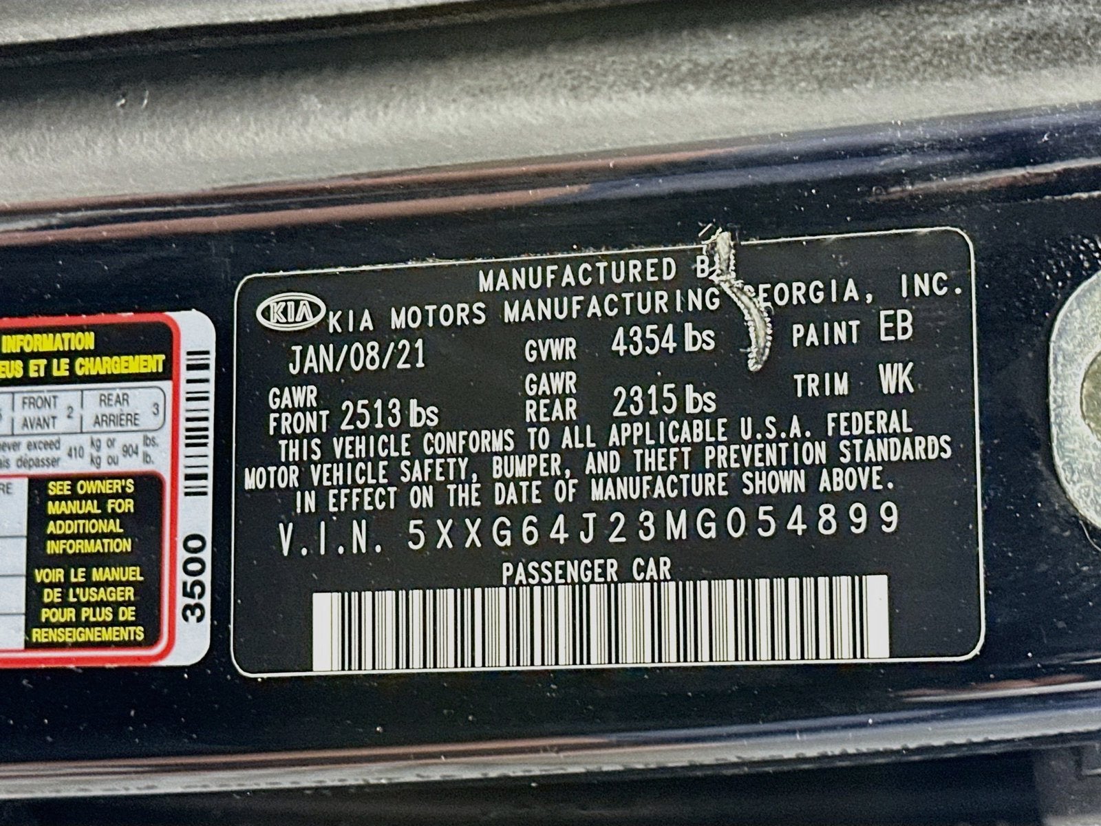 2021 Kia K5 GT-Line