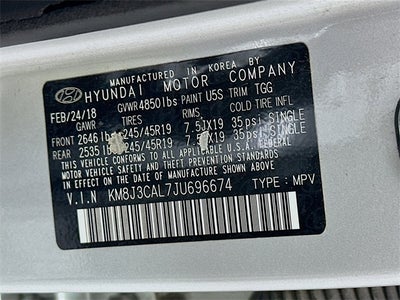 2018 Hyundai Tucson Sport