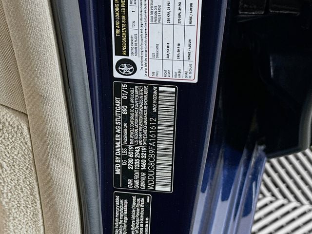 2015 Mercedes-Benz S-Class S 550