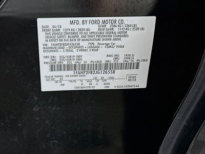 2018 Ford Taurus Limited