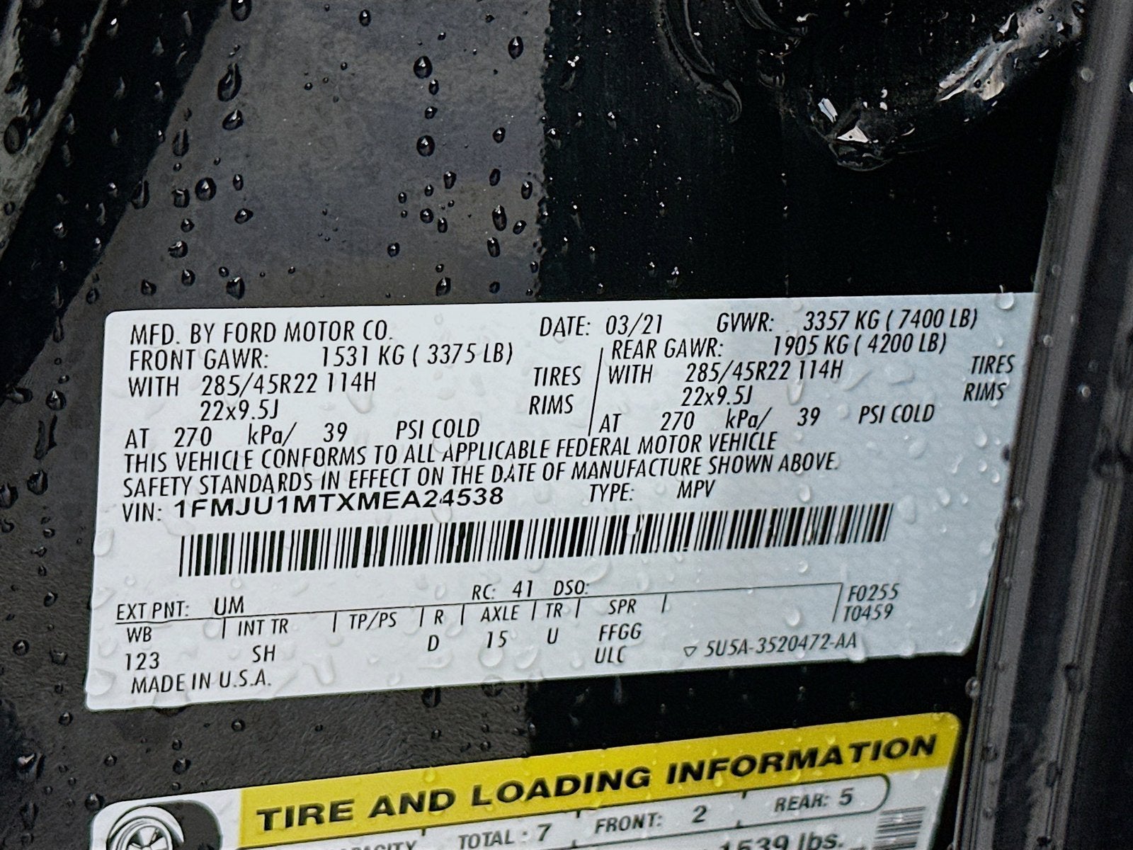2021 Ford Expedition Platinum