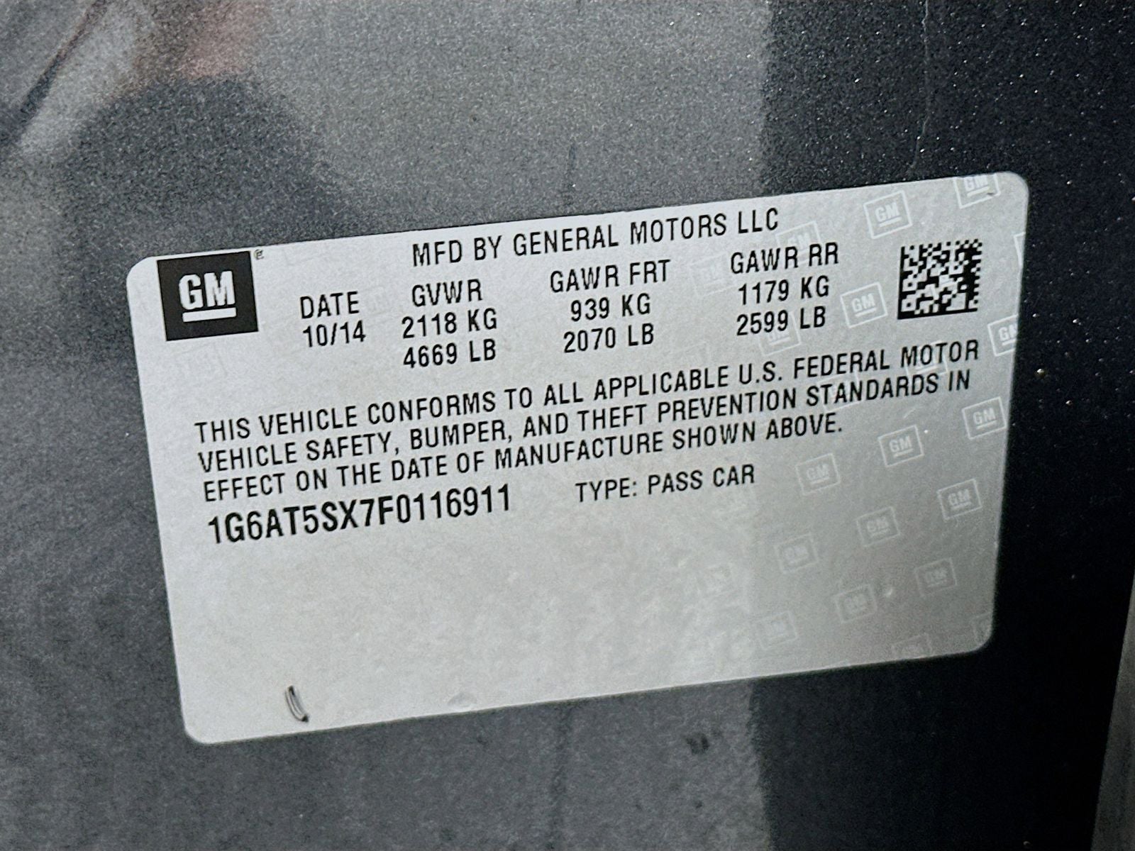 2015 Cadillac CTS 2.0L Turbo Premium