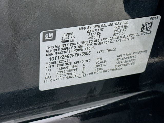 2015 GMC Sierra 2500HD SLT