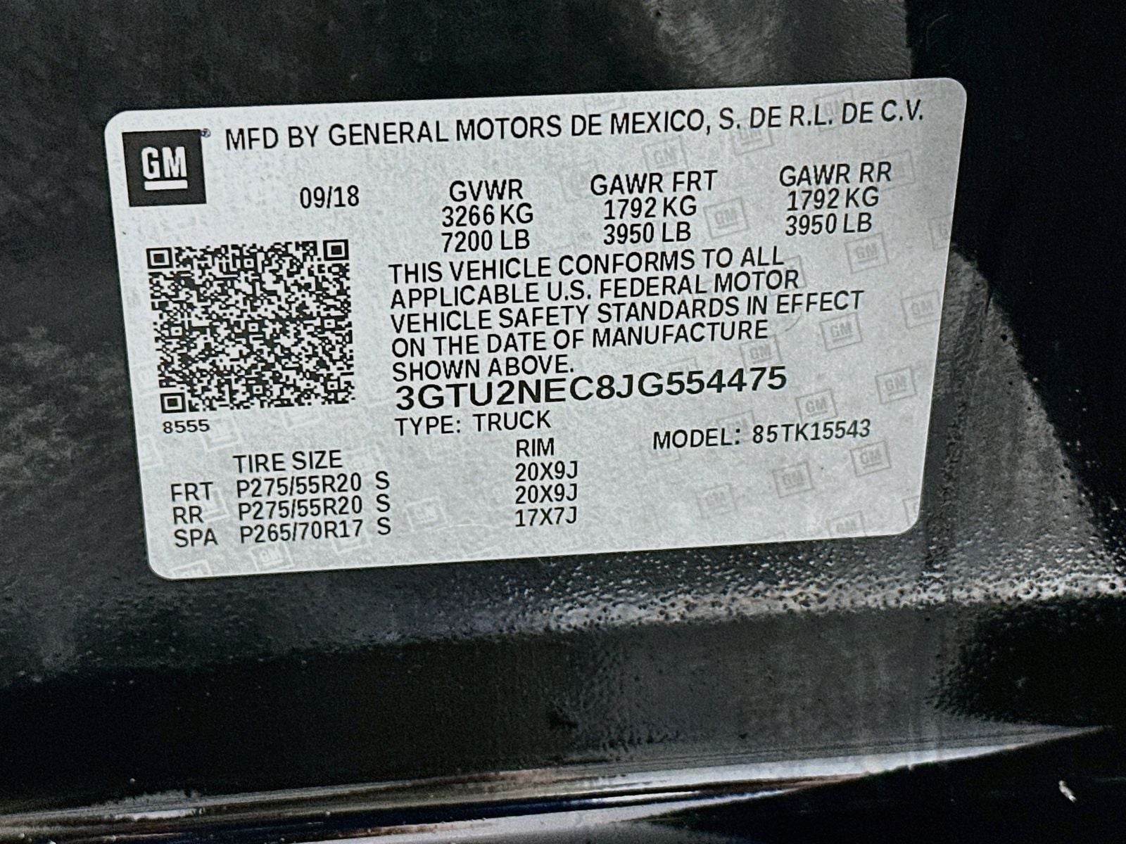 2018 GMC Sierra 1500 SLT