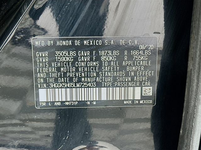 2020 Honda Fit Sport