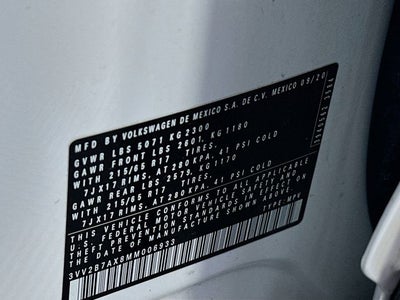 2021 Volkswagen Tiguan 2.0T SE