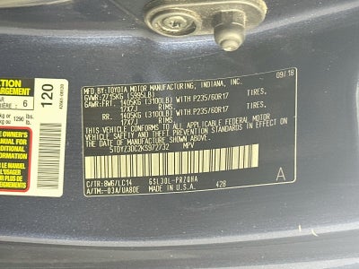 2019 Toyota Sienna L 7 Passenger