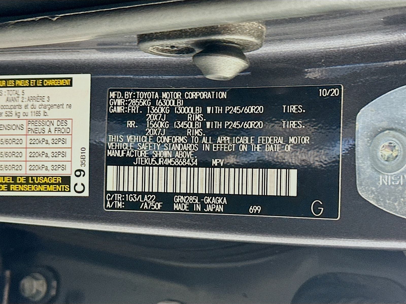 2021 Toyota 4Runner Limited