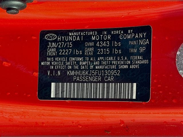 2015 Hyundai Genesis Coupe 3.8