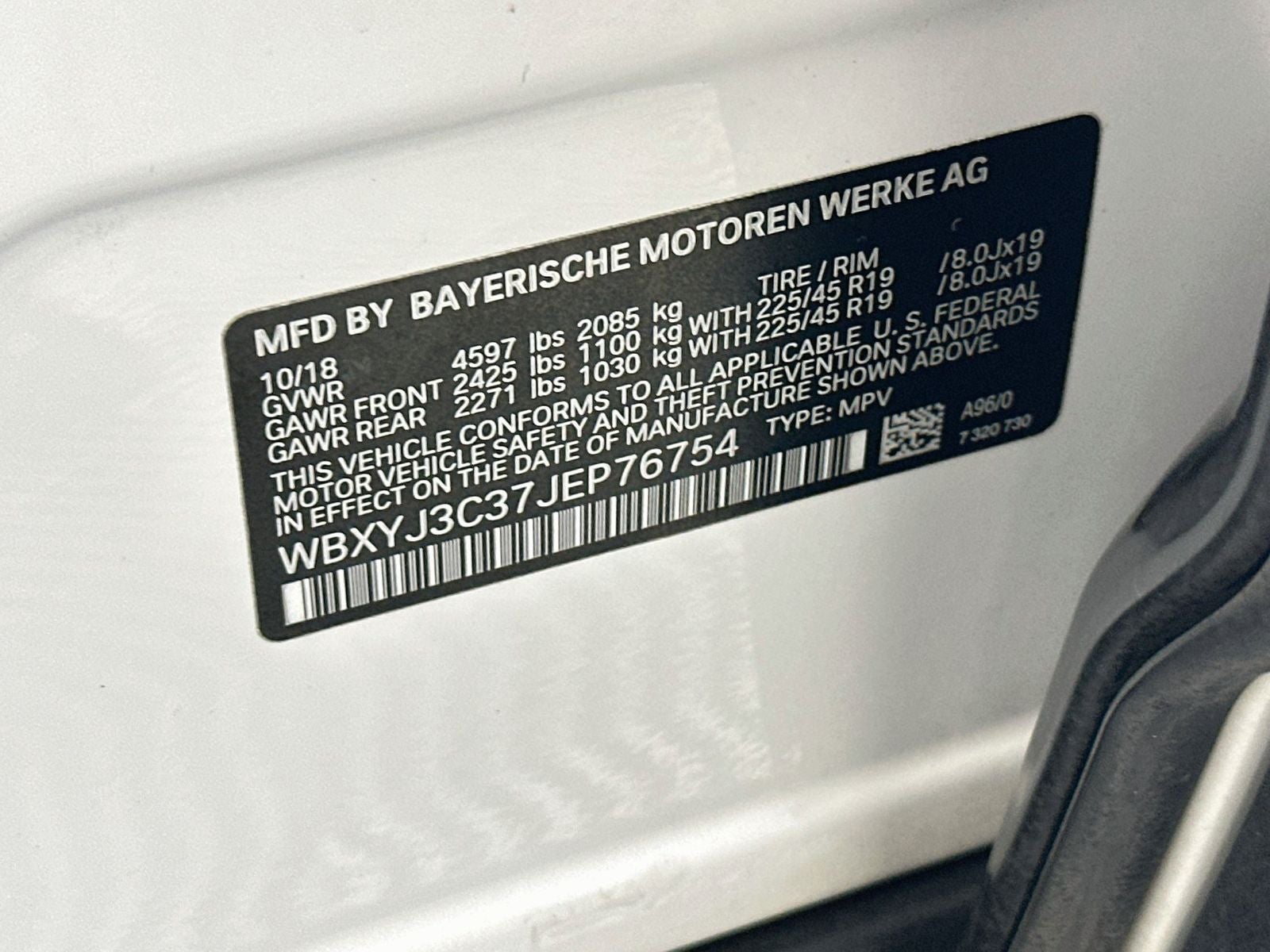 2018 BMW X2 sDrive28i