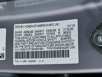 2019 Honda Accord LX