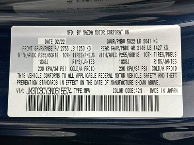 2022 Mazda Mazda CX-9 Touring