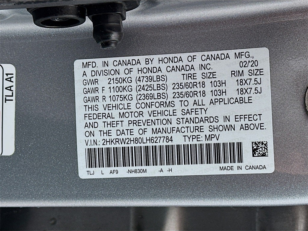 2020 Honda CR-V EX-L