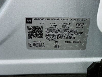 2020 GMC Terrain SLT