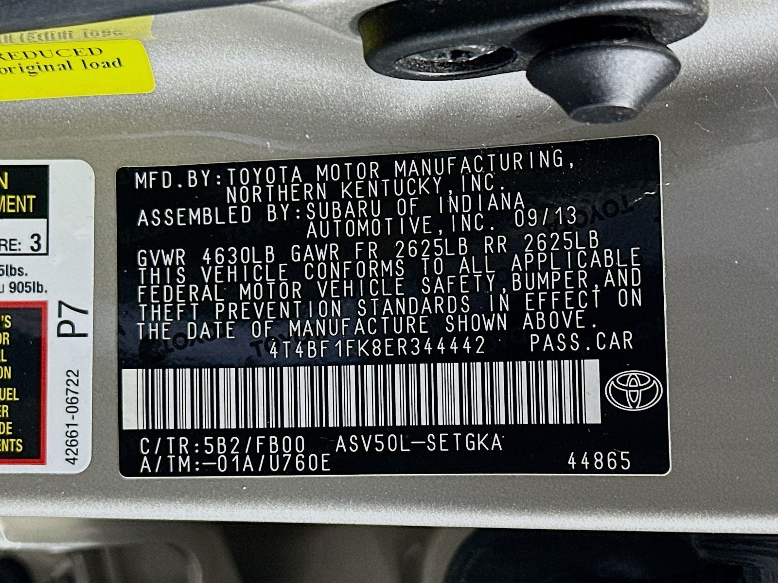 2014 Toyota Camry XLE