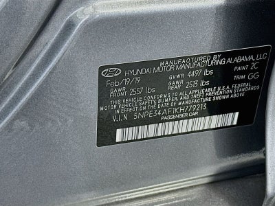 2019 Hyundai Sonata Limited