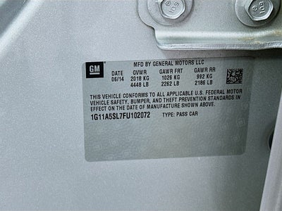 2015 Chevrolet Malibu LS