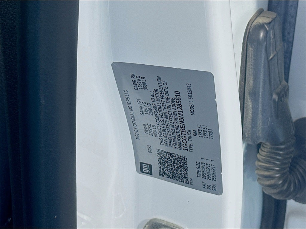 2021 Chevrolet Colorado 4WD Work Truck