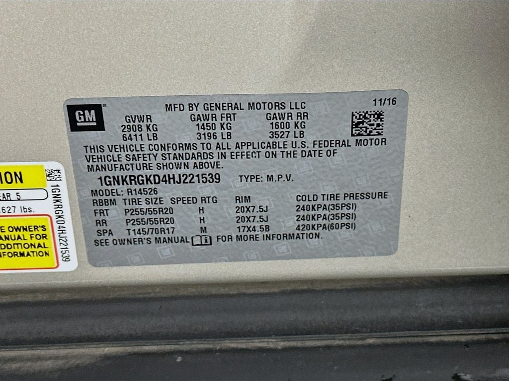 2017 Chevrolet Traverse LT