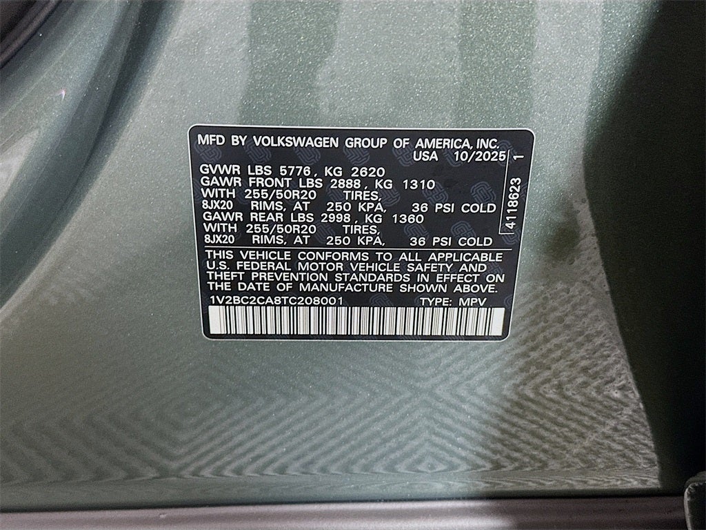 2026 Volkswagen Atlas Cross Sport 2.0T SEL