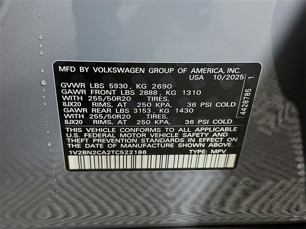 2026 Volkswagen Atlas 2.0T SEL