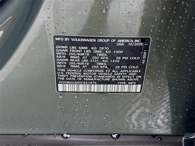 2026 Volkswagen Atlas 2.0T Peak Edition