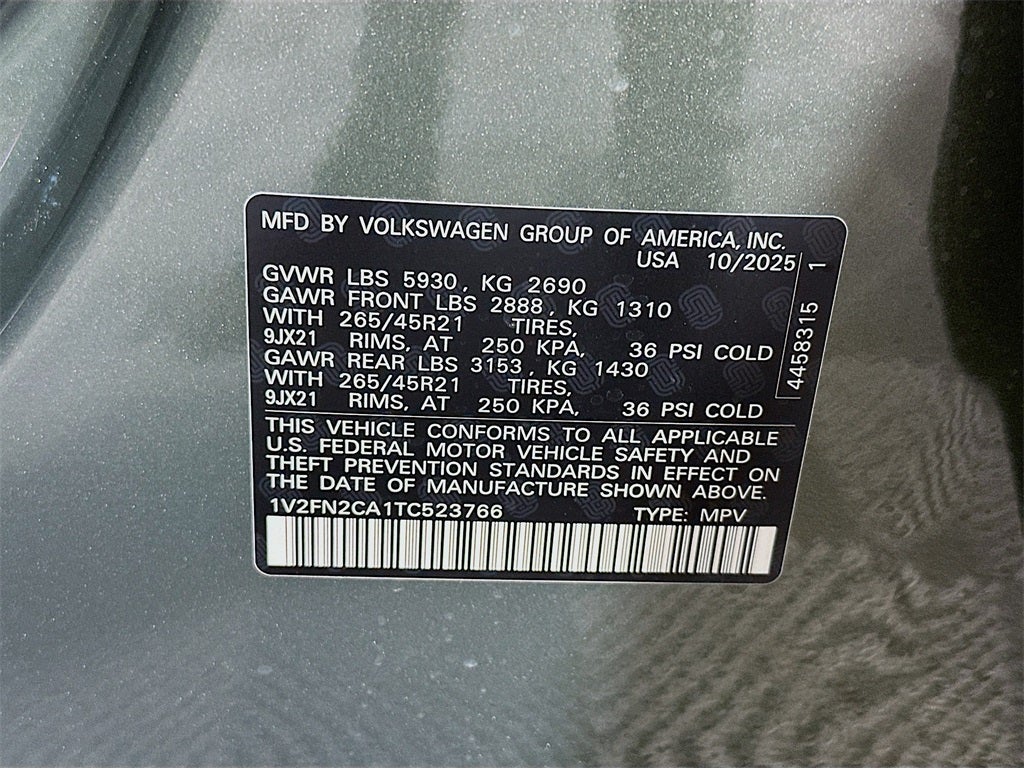 2026 Volkswagen Atlas 2.0T SEL Premium R-Line