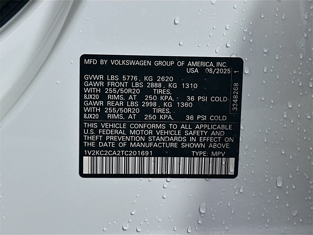 2026 Volkswagen Atlas Cross Sport 2.0T SE w/Technology