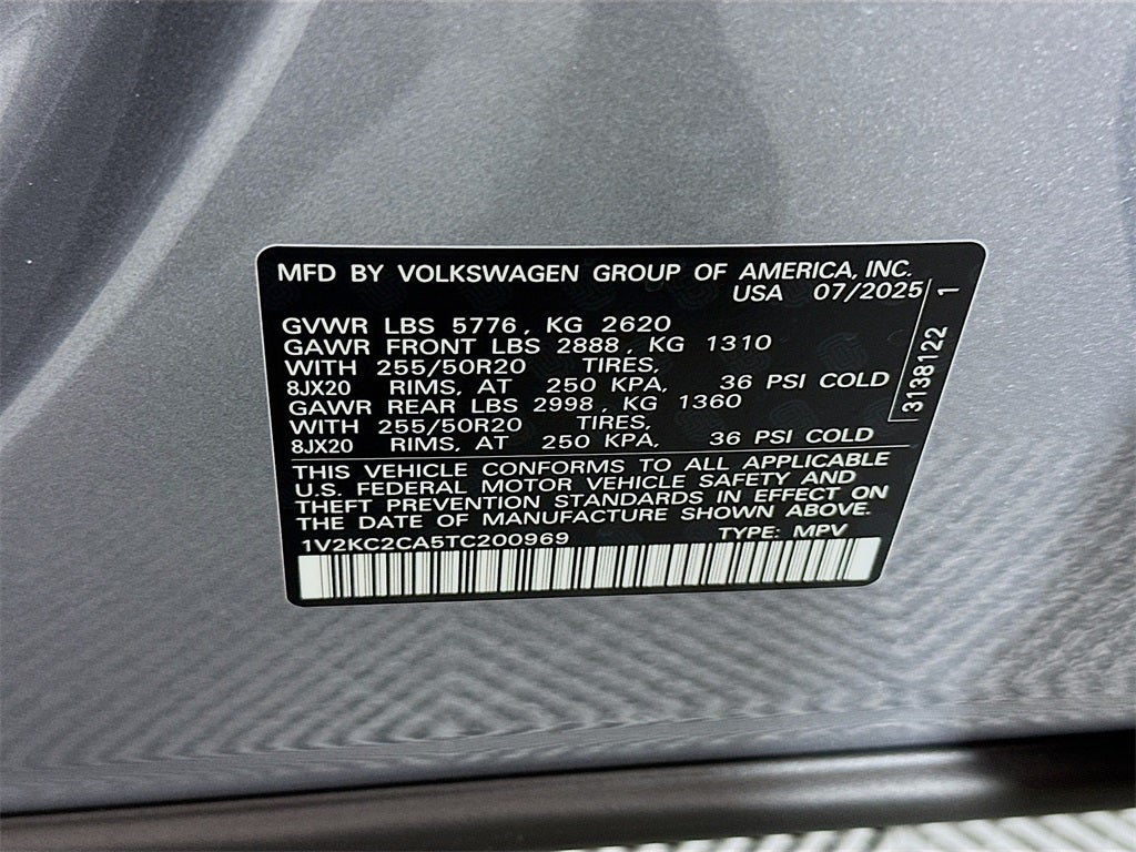 2026 Volkswagen Atlas Cross Sport 2.0T SE w/Technology