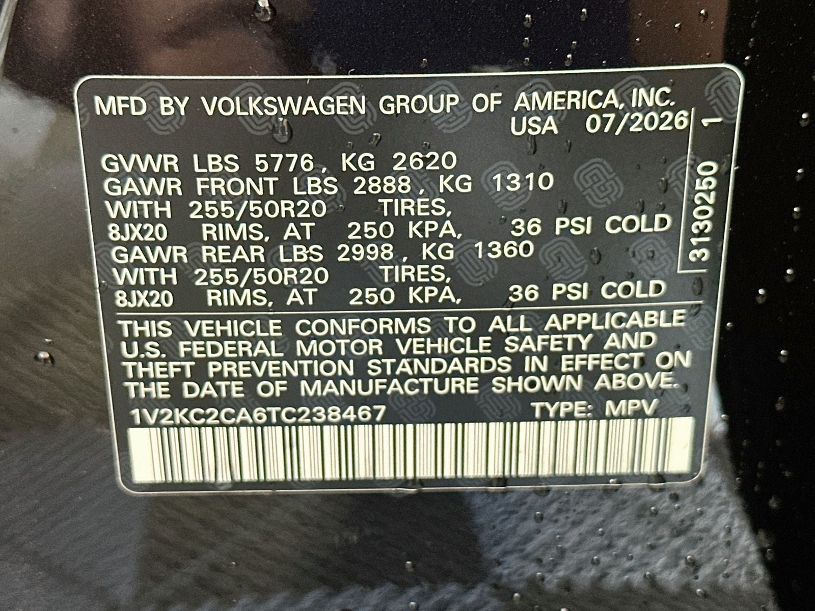 2026 Volkswagen Atlas Cross Sport 2.0T SE W/TECHNOLOGY