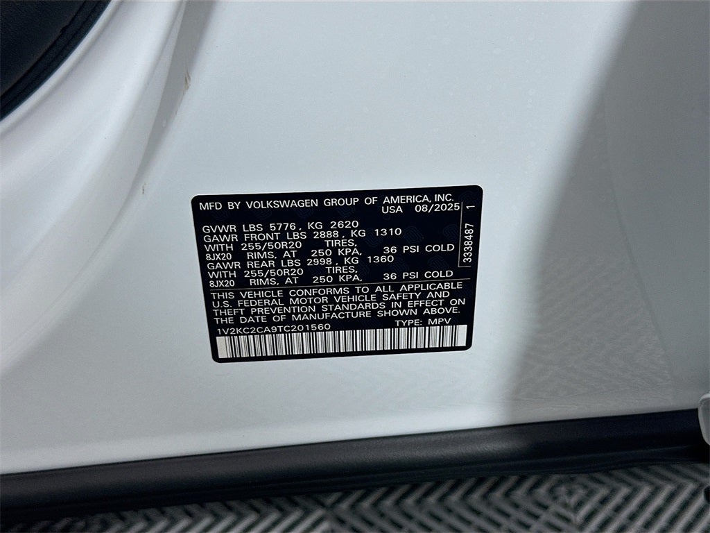 2026 Volkswagen Atlas Cross Sport 2.0T SE w/Technology