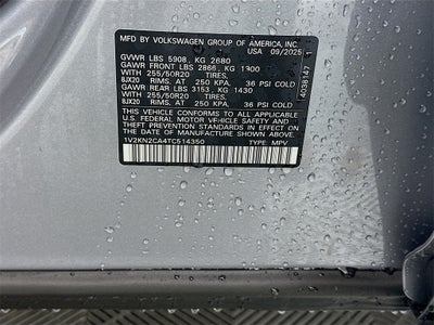 2026 Volkswagen Atlas 2.0T SE W/TECHNOLOGY